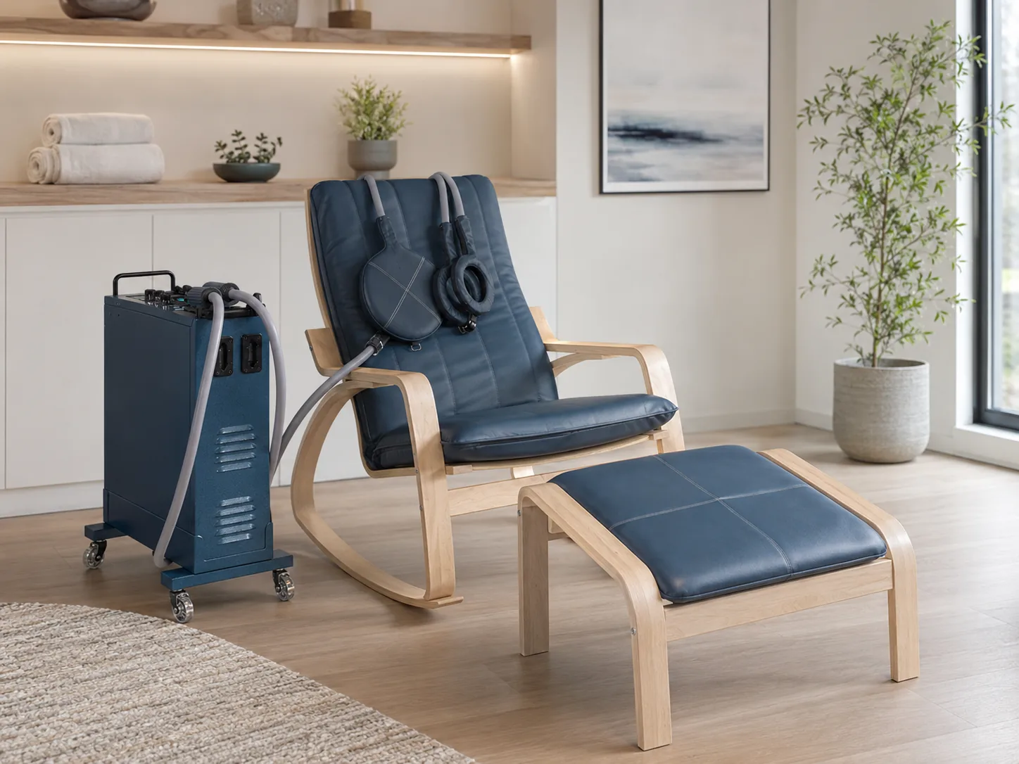 PEMF therapy room at HyperMed Wellness